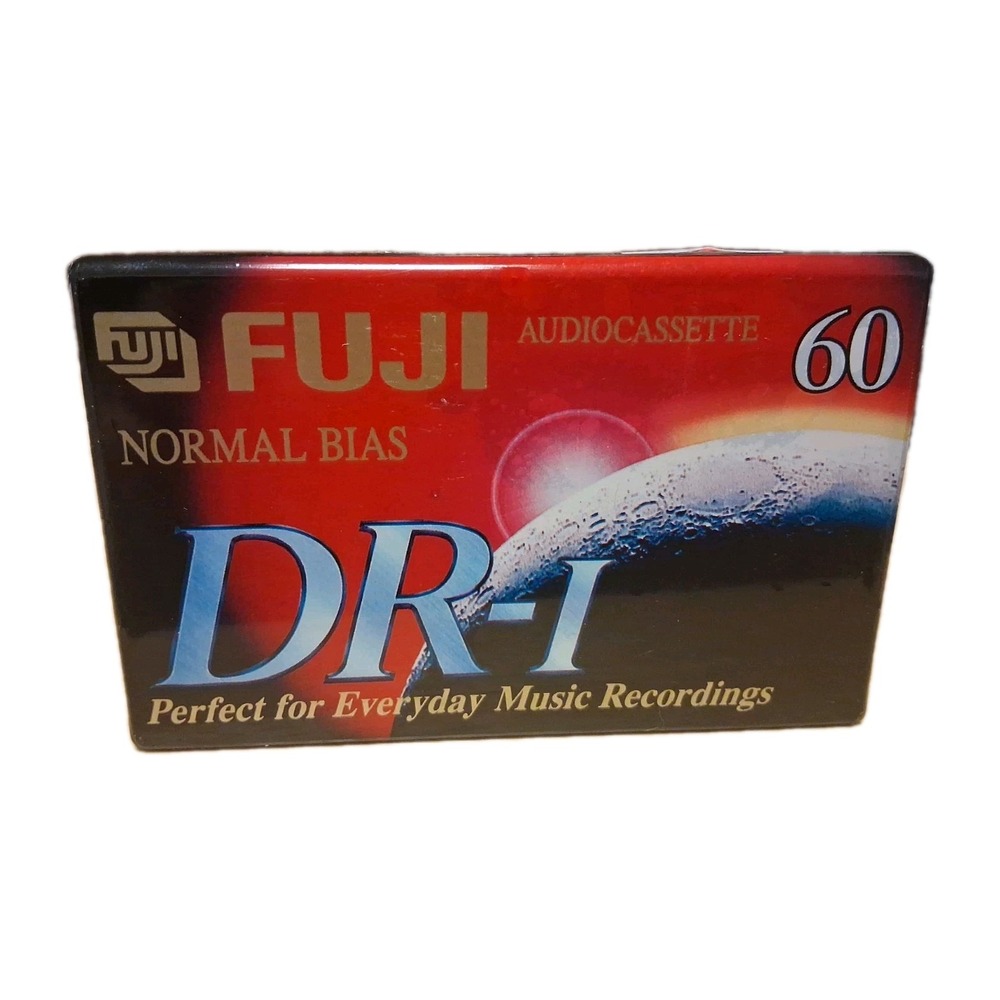 Fuji Normal Bias DR-I Blank Audio Cassette Tape New Sealed